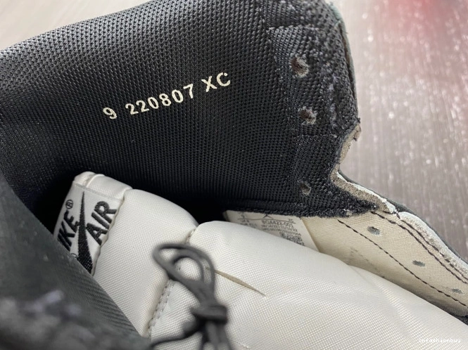 White Jordan Black 1 High 85 Retro BQ4422-001 (2023) 0727